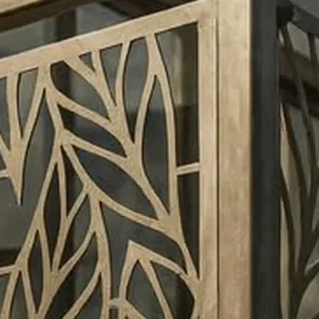 Detalle de patrón inspirado en hojas